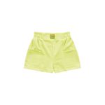 Short Fakini Infantil Feminino 4 ao 10 - Amarelo Fluorescente