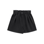 Short Fakini Infantil Feminino 12 ao 18 - Preto