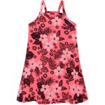 Vestido Kyly Alcinha Infantil 4-6-8 - Rosa Fluoresecente