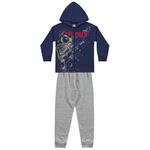 Conjunto Moletom Fakini Masculino Infantil Tamanho 4 ao 8