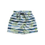 Bermuda Tactel Playground Infantil Masculina 4 ao 10 Branca