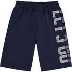 Bermuda Kyly Moletinho Infantil Masculina 4-6-8 Marinho