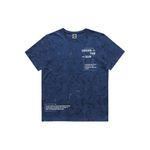 Camiseta Fakini Masculina 14 ao 18 - Azul - Folhagens