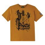 Camiseta Lemon Infantil Masculina 10 ao 18 - Camel