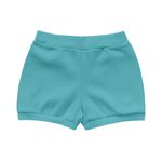 Short Kiko Baby Bebê Masculino RN ao G - Azul Turquesa