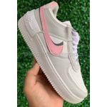Tênis Air Force Shadow 1 Rosa e Cinza