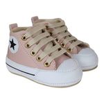 All Star - Cano alto Bebê - Rosa