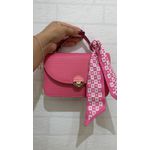 Bolsa Lenço Rosa 