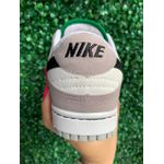 DUNK LOW BRANCO PRETO E CINZA 