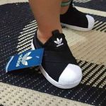 Adidas Slip Preto - Infantil