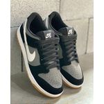 Dunk Low - Preto e Cinza - Premium