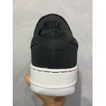 Air Force Cadarço Trançado Preto com Branco 