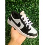 Jordan Infantil Preto e Branco 