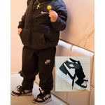 Tênis Botinha Jordan Preto e Branco