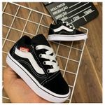 Vans Infantil - Preto - Camurça