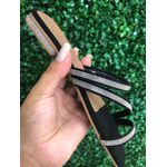 Rasteirinha Brilho Preto 