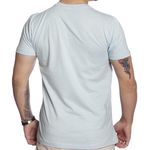 Camiseta Masculina Manga Curta Algodão Premium Gola Redonda - Branca