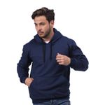 Moletom Canguru Blusa de frio Inverno - Marinho