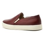 Tenis Slip On Iate Casual Dia a Dia Conforto Em Couro - JABUTICABA