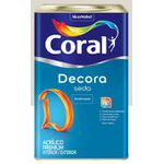 CORAL DECORA SEDA ACETINADO BRANCO 18L