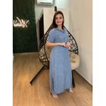 Vestido Milene jeans JEANS CLARO
