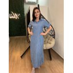 Vestido Milene jeans JEANS CLARO