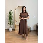 Vestido Mariana Marrom