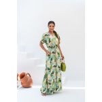 VESTIDO GRACIANE LONGO VERDE
