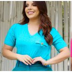 Camisa Milena AZUL