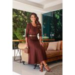 Conjunto Belinda MARROM