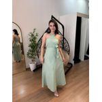 Vestido Sophia longuete VERDE