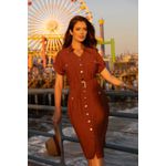 Chemise Helena MARROM