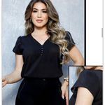 Blusa Bianca Preto
