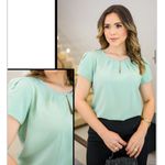 Blusa Bianca Azul