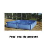 Piscina Retangular Estrutura De Ferro Infantil 1500L Mor