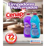 LIMPADOR PERFUMADO LAVANDA CENAP 6X2 LITROS LOJA ( FARDO COM 6 UNIDADES COM 2 LITROS CADA )