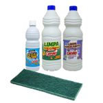 KIT PARA LIMPEZA PÓS OBRA 