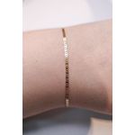 Pulseira Piastrine Feminina em Ouro 18k