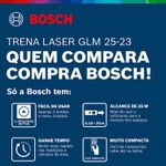 Trena Laser GLM 25-23 com alcance de 25m Bosch