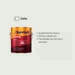 Tinta Toque Fosco Gelo 3,6L Suvinil