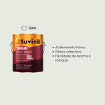 Tinta Acrílica Toque Fosco Select Gelo 3,6L Suvinil