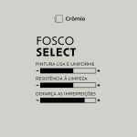 Tinta Acrílica Toque Fosco Select Crômio 18L Suvinil