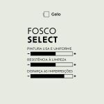 Tinta Acrílica Toque Fosco Select Gelo 18L Suvinil