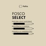 Tinta Acrílica Toque Fosco Select Palha 3,6L Suvinil