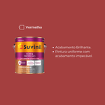Tinta Esmalte Cor & Proteção Vermelho Brilhante 3,6L Suvinil