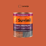 Tinta Esmalte Cor & Proteção Laranja Brilhante 0,9L Suvinil
