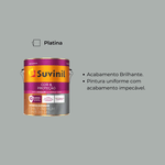 Tinta Esmalte Cor & Proteção Platina Brilhante 3,6L Suvinil