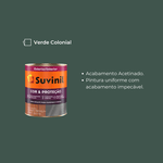 Tinta Esmalte Cor & Proteção Verde Colonial Acetinado 0,9L Suvinil