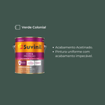 Tinta Esmalte Cor & Proteção Verde Colonial Acetinado 3,6L Suvinil