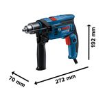Furadeira de Impacto Bosch GSB 13 RE-X23 750W 220V, Set 23 AC